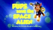 Pups Save the Space Alien still