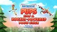 Air Rescue: Pups Stop a Rocket-Powered Pogo Stick still