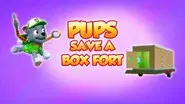 Pups Save a Box Fort still