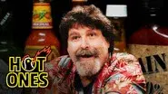 Mick Foley Has an Inferno Match Against Spicy Wings still