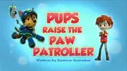Pups Raise the PAW Patroller still