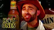 Coyote Peterson Gets STUNG by Spicy Wings still