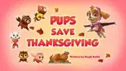Pups Save Thanksgiving still