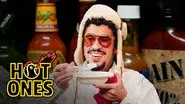 Bad Bunny Risks His Life While Eating Spicy Wings still