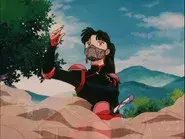 Enter Sango, the Demon Slayer still