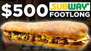 $500 Subway Footlong Taste Test still