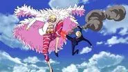 The Great Clash! Sanji vs. Doflamingo! still