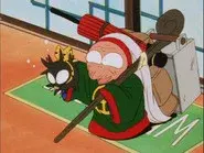 Ranma Trains on Mt. Terror still