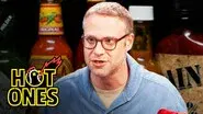 Seth Rogen Scorches His Tongue While Eating Spicy Wings still