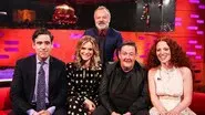 Stephen Mangan, Emilia Fox, Johnny Vegas, Jess Glynne still
