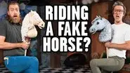 We Try Hobby Horsing still