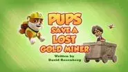 Pups Save a Lost Gold Miner still