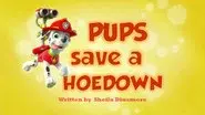 Pups Save a Hoedown still