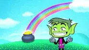 Beast Boy's St. Patrick's Day Luck, and it's Bad still