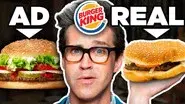 Fast Food Ads vs. Real Life Food (Test) still