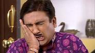 Jethalal Fails To Break The Walnut With His Teeth still