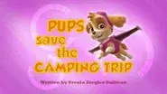 Pups Save the Camping Trip still
