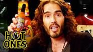 Russell Brand Achieves Enlightenment While Eating Spicy Wings still