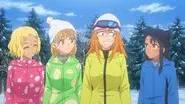I Figured That's How You'd Ski, Senpai still