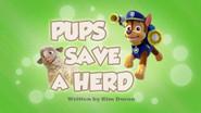 Pups Save a Herd still