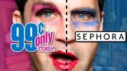 Sephora vs. Dollar Store Makeup Test still