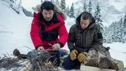 Simu Liu in the Canadian Rockies still