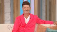 Robin Thicke, Derek Hough, Yelista Jean-Charlestells still