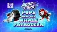 Aqua Pups: Pups Save the Whale Patroller still