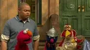 Elmo Steps in for Super Grover still
