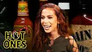 Anitta Lets It Fly While Eating Spicy Wings still