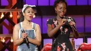 Lupita Nyong'o vs. Regina Hall still