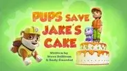 Pups Save Jake's Cake still