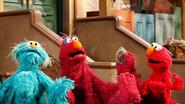 Rosita and Elmo Teach Yoga still