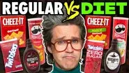 Regular vs. Low Fat Snacks Taste Test still