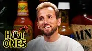 Harry Kane Takes One for the Team While Eating Spicy Wings still