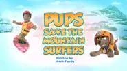 Pups Save the Mountain Surfers still