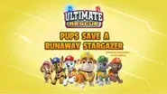 Ultimate Rescue: Pups Save a Runaway Stargazer still