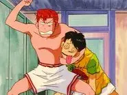 Basketball Man Hanamichi Joins the Team still