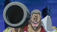 The Devil's Fist - A Show Down! Luffy vs. Grount still