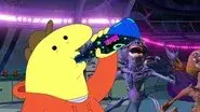 Charlie, Pim, and Bill vs the Alien still