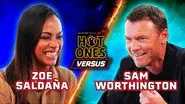 Avatar's Zoe Saldaña vs. Sam Worthington still