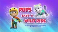 Pups Save a Wild Ride still