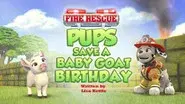 Fire Rescue: Pups Save a Baby Goat Birthday still