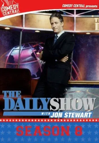 The Daily Show season 8 poster