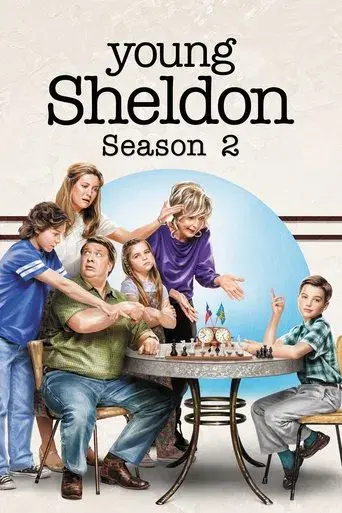 Young Sheldon season 2 poster