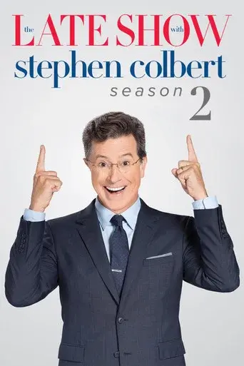 The Late Show with Stephen Colbert season 2 poster