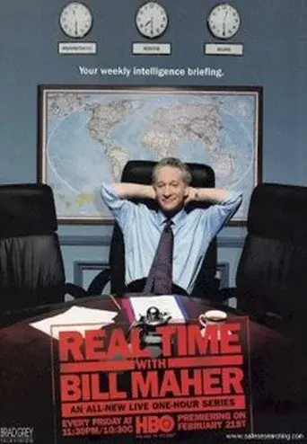 Real Time with Bill Maher season 1 poster