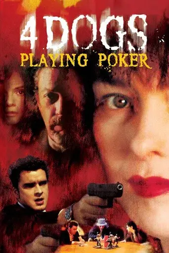 Four Dogs Playing Poker poster