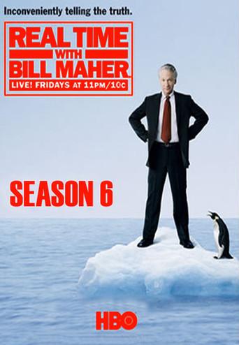 Real Time with Bill Maher season 6 poster