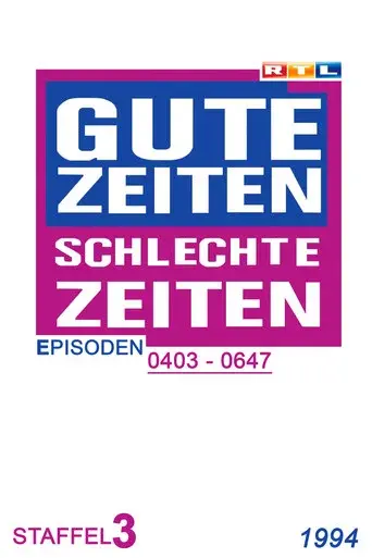 Gute Zeiten, schlechte Zeiten season 3 poster